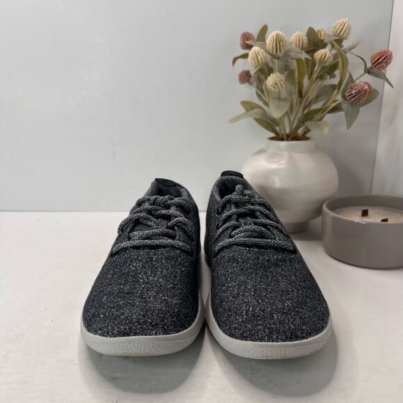 Allbirds Wool Runner Sneakers Gray/White Athletic Low Top Men 8 - Picture 2 of 9